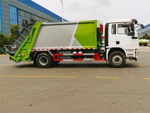 Camión de Basura Shacman 4X2 220/240HP, Camión Volquete, Camión de Recolección de Residuos, Carga Trasera, Camión de Servicio Pesado - Product Image 6