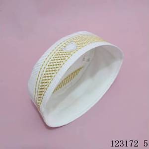 Gorro de oración musulmán Hui de nuevo diseño con bordado de hilo dorado, estilo distintivo, adecuado para uso en exteriores - Product Image 5