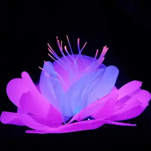 Artificial Flower Glow-in-the-dark Bionic Flower Tank Fish Tank Decoration Eternal Flower