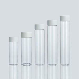 Chai nhựa <span class=keywords><strong>PET</strong></span> hình trụ đựng đồ uống, sữa, nước ép, dung tích 350ml, 400ml, 500ml, <span class=keywords><strong>600ml</strong></span>, loại tròn, không chứa sản phẩm - Product Image 4