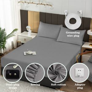 Couvre-lit de mise à la terre Charge Balance 5% argent 95% coton biologique avec cordon de mise à la terre pour usage domestique - Product Image 6