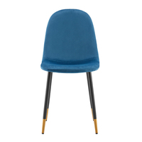Fauteuils de détente modernes en velours capitonnés pour salon, salle à manger et cuisine - Design contemporain