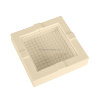 S060 Cadres de construction DIY pour jouets, 16x16 points de fixation, en plastique ABS, pour l'affichage de blocs et de figurines, décoration créative de table en briques