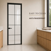 Haoshao – Porte de Douche en Verre Dépoli, Étanche, pour Projets Hôteliers, Taille Personnalisée, OEM ODM