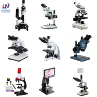 Two-Person Multi-Viewing LED Biological Microscope 400x 1080p Camera Auto Focus IP53 Rated Educational Laboratory Use