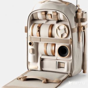 BSCI Factory OEM Business Laptop <b>Camera</b> <b>Backpack</b> Waterproof PU nylon Shoulder Digital Dslr <b>Camera</b> Bag - Product Image 2