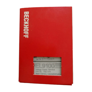 Módulo PLC Beckhoff EL-9100 100% Nuevo y Sellado de Fábrica para Control y Programación Industrial - Product Image 1