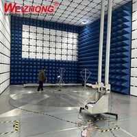 Plateau tournant pour test EMC de surface non conductrice, conception à faible réflexion, équipement professionnel de test de conformité EMI RFI