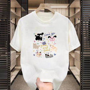 T-shirt unisexe à manches courtes en polyester à séchage rapide, style vintage, col rond, article pour <span class=keywords><strong>homme</strong></span>, nouveau design <span class=keywords><strong>2022</strong></span>, <span class=keywords><strong>tendance</strong></span> à cinq panneaux - Product Image 5