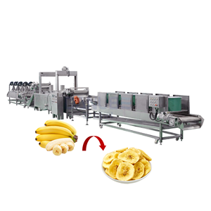 Fully Automatic Food-Grade Frying Production Line Banana Processing Fried Banana Chips - Product Image 1