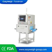 Machine d'inspection aux rayons X pour la viande de poulet, de porc, de bœuf, de volaille et les saucisses, marque Easyweigh, protection IP66, garantie de 3 ans