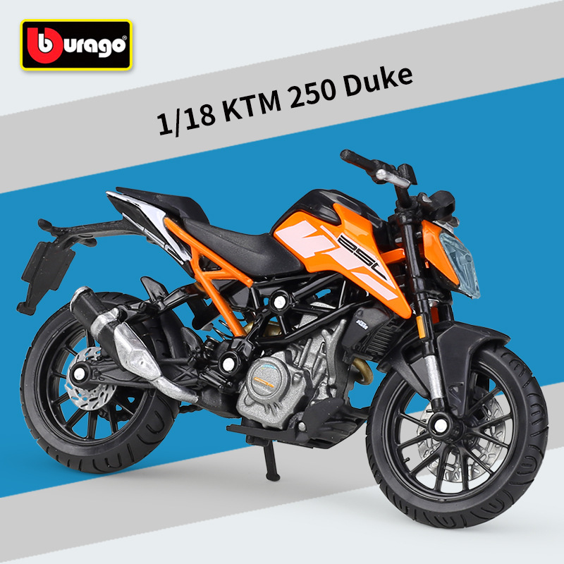 Ktm 250 duc orange noir
