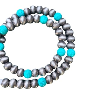 Cavi di ricarica per <span class=keywords><strong>telefono</strong></span> con perle Navajo e perline fatte a mano, design occidentale - Product Image 3
