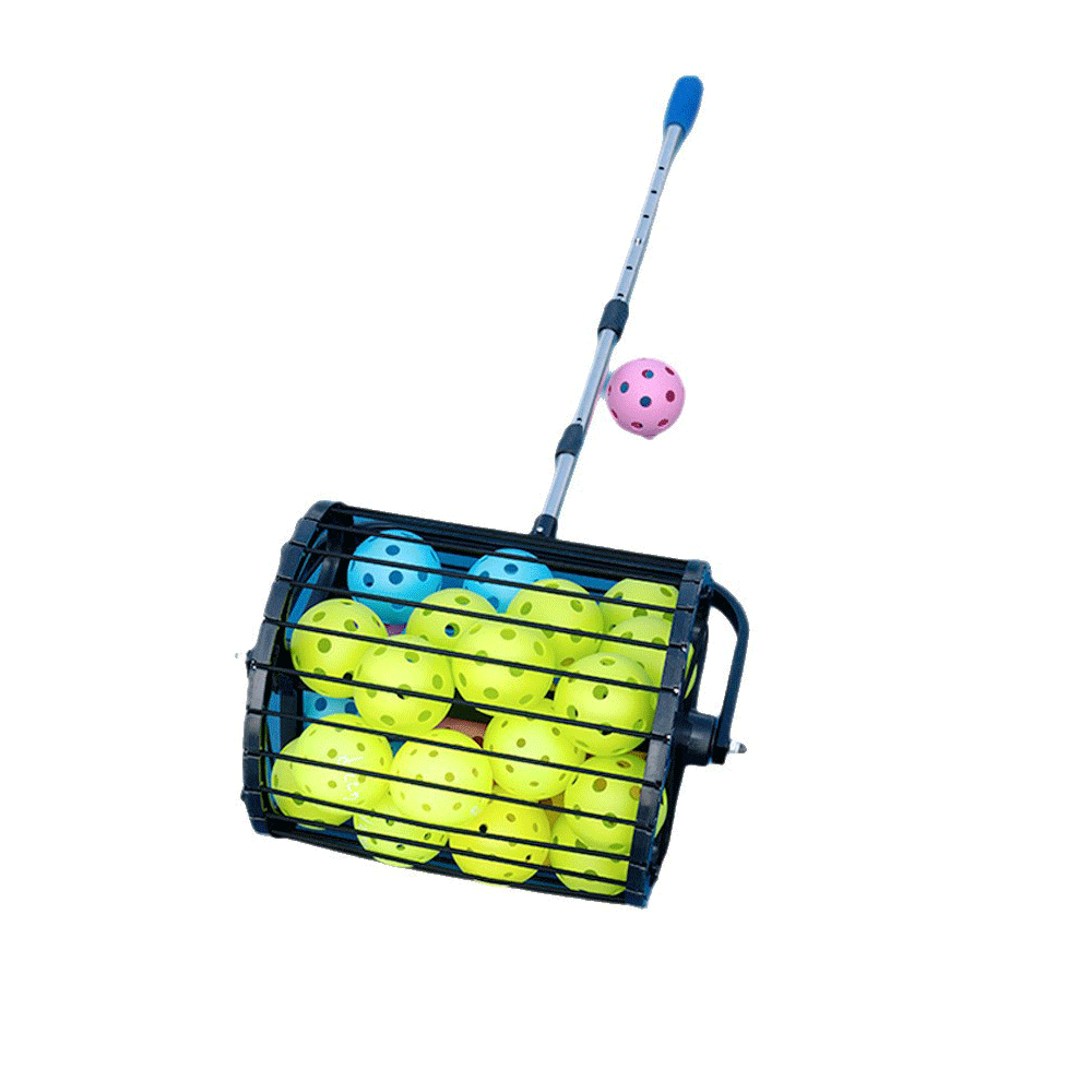 Aluminum Rolling Pickleball Collector Portable All-season for Multi Sports Training Entertainment OEM Factory Custom Durable