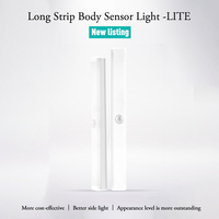 Howlighting Main Swap Capteur Sous Armoires Placard Cuisine Armoire Lampe Batterie Éclairage PIR Motion Sensor LED Night Light