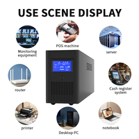 Fuente de Alimentación UPS de Respaldo a Precio de Fábrica, 600va 650va 850va 1000va, UPS Monofásico Interactivo para Computadora de Escritorio