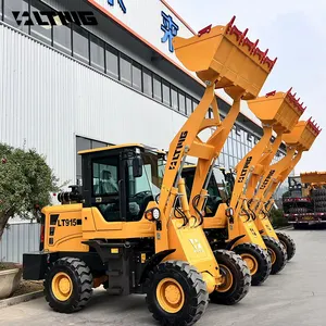 LTMG Cargador Frontal Compact Mini Front Loader 0.8ton1 Ton 2 Ton 1.5 Ton Mini Wheel Loader For Sale