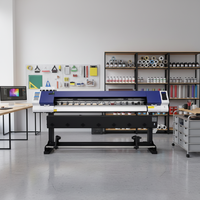 Imprimante jet d'encre éco-solvant XP600/I3200 1,8 m pour bannières en vinyle, traceur économique et automatique