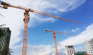 Nhà Máy Bán Khác Nhau Sử Dụng Rộng Rãi Tháp <span class=keywords><strong>Crane</strong></span> 18ton Tháp <span class=keywords><strong>Crane</strong></span> Topeless Xây Dựng - Product Image 3