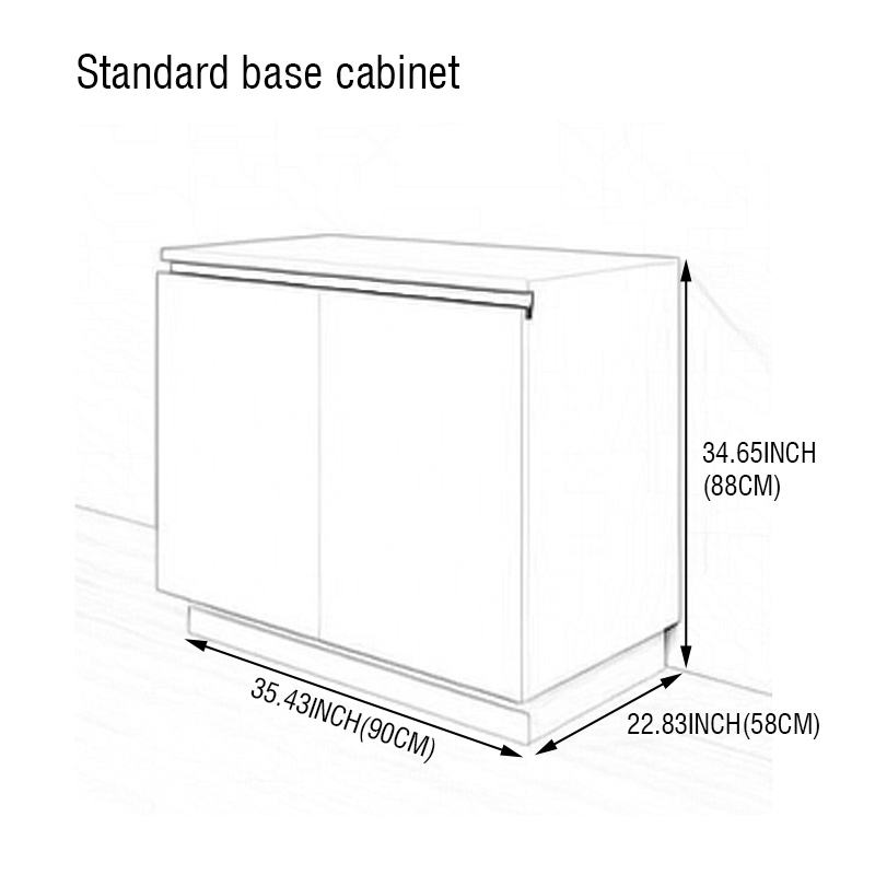 88*90*58 cm Standard base cabinet