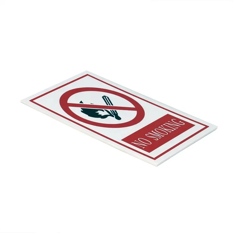 Stampa fronte-retro Banner stradale cartellone Corograted plastica 5mm segni con paletto in acciaio