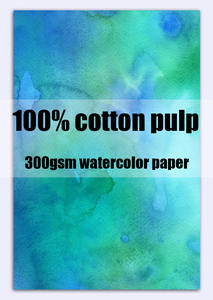<span class=keywords><strong>Bloc</strong></span> <span class=keywords><strong>de</strong></span> <span class=keywords><strong>papier</strong></span> pour <span class=keywords><strong>aquarelle</strong></span> Meihui Art 140 lb 300 GSM 100% coton pour la peinture à l'<span class=keywords><strong>aquarelle</strong></span> et les médias humides - Product Image 5
