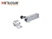 RESOUR Ferme-porte automatique DC-2000SS robuste en acier inoxydable pour réfrigérateur, congélateur, chambre froide et entrepôt frigorifique