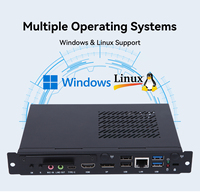 Ordinateur OPS avec processeur Intel Core de 12e et 13e génération (i5-1235U, i5-12450H, i7-12650H, i7-1270P, i7-13620H), port RJ45, RAM DDR4 80 broches