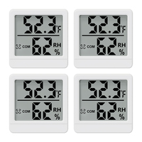 Higrometer Pintar Desktop Meteran Kelembapan Digital Dalam Ruangan Sensor Suhu Ruangan untuk Rumah Kantor Gudang Laboratorium Grosir