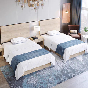 <span class=keywords><strong>Letto</strong></span> Matrimoniale Queen Size in Legno per Camera da <span class=keywords><strong>Letto</strong></span> di <span class=keywords><strong>Hotel</strong></span> a Tre o Cinque Stelle, Vendita Calda - Product Image 2