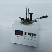Testeur de point d'éclair du carburant diesel à coupelle fermée de type manuel ASTM D93