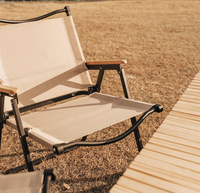Chaise de camping pliante portable Kermit pour pique-nique et pêche – Ensemble exquis