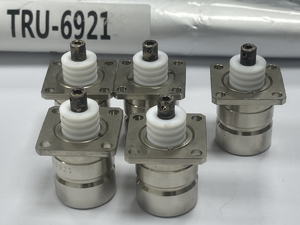 Conector TRU-6921 M12 Impermeable BNC RF Coaxial Macho Hembra Pogo Pin de 2 Pines con Certificación ROHS de 50A de Latón - Product Image 3