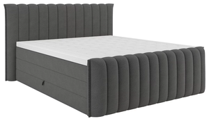 Letto Moderno Europeo in Velluto, Design <span class=keywords><strong>Salvaspazio</strong></span> a Due Cassetti, Arredamento di Lusso per Camera da Letto Personalizzato OEM/ODM per Grossisti - Product Image 4