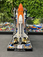 Kit d'éclairage LED pour système de lancement spatial Artemis de la NASA, jouet de fusée spatiale créatif et éducatif, plus de 2200 pièces, jouets les plus populaires