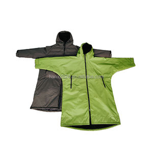 Fabricante de fábrica, Parka de natación, capucha seca, traje de neopreno de secado rápido, bata cambiante, abrigo Cálido impermeable, Poncho de Surf - Product Image 6