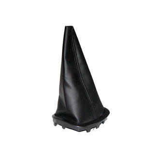 Directo de fábrica, palanca de cambios de coche de cuero negro, polaina de repuesto, perilla de cambio de marchas, cubierta antipolvo, accesorios interiores - Product Image 2