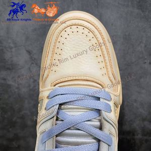 Zapatillas Deportivas de Diseño de Alta Calidad, Zapatillas de Tenis, Estilo Casual para Caminar, de Cuero Genuino - Product Image 6