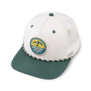 Gorra Trucker de 5 Paneles con Estilo Clásico, Parche de Goma Personalizado, Logotipo Bordado en 3D, Malla Trasera y Bandera - Product Image 1