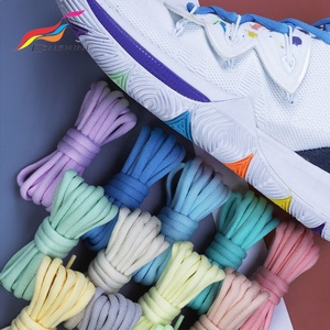 Dây Giày Hình Bầu Dục Dày Hai Lớp Hình Tròn Thể Thao Nửa Vòng 140 Polyester Dài 6Mm X 100% Cm - Product Image 2