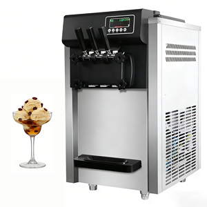 Máquina comercial de helados con vitrina congeladora para supermercado, centro comercial, hotel, buffet, congelación rápida, ahorro de energía, gran capacidad - Product Image 2
