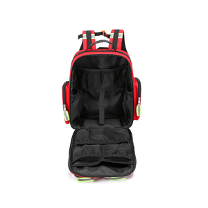 Venta al por mayor de fábrica, botiquín de primeros auxilios ignífugo impermeable, mochila de emergencia, kit de emergencia familiar contra incendios