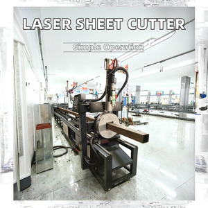 Máquina de Corte de Tubos CNC con Láser de Fibra Portátil de 1500W, Corte de Alta Precisión Delta para Tubos Metálicos Redondos/Cuadrados - Product Image 1