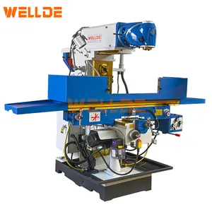 WELLDE High Speed Universal Swivel Head Rotary Milling Machine X6436 X6432 Conventional Milling Machining Parts