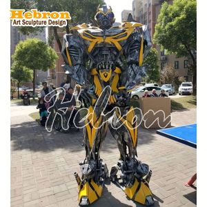 Costume de mascotte robot humanoïde de 3 mètres pour cosplay de films et séries TV, <span class=keywords><strong>grande</strong></span> <span class=keywords><strong>taille</strong></span> adulte, en promotion de Noël - Product Image 4
