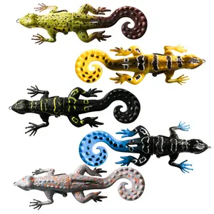 Nouveauté, leurre souple en plastique bionique de 13 cm, 20 g, gecko, lézard, caméléon, leurre de pêche souple, appât, leurre de gecko - Product Image 1