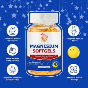 Cápsulas Blandas de Glicinato de Magnesio D3 K2, Favorecen la Calidad del Sueño, la Función Cerebral y la Relajación Muscular, 120 Cápsulas Blandas - Product Image 3