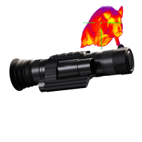 Lunette de vision nocturne numérique HD, imagerie thermique monoculaire pour la chasse, résolution 256x192, enregistrement vidéo WiFi, portée effective de 1800 m