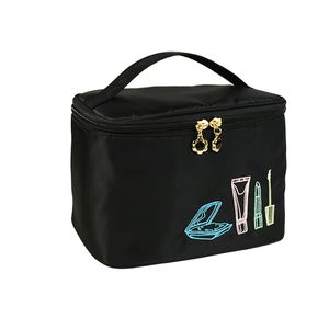 Bolsa Organizadora de Maquillaje de Nailon, Ecológica, Impermeable, de Gran Capacidad, con Cierre Suave, Ideal para Viajes - Product Image 3
