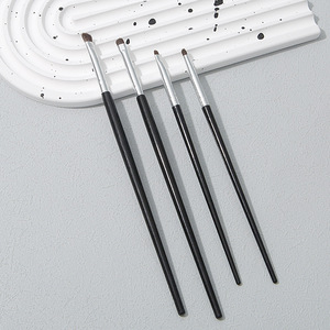 ชุดแปรงแต่งตาขนสัตว์ แปรงคอนซีลเลอร์ แปรงเบลนด์แต่งหน้า แปรงรีเฟรช แปรงแต่งหน้าทรงหนอนไหม อุปกรณ์เสริมความงาม - Product Image 4